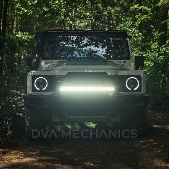 INEOS Grenadier: Front Bumper 32" LED Light Bar - Premium Truck Accessory by Xtreme Canopies