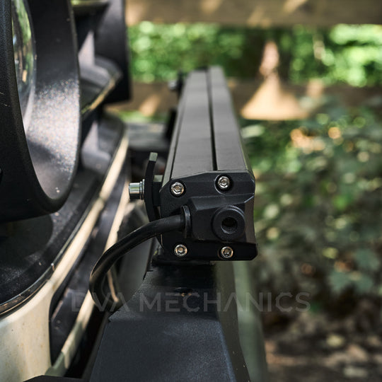 INEOS Grenadier: Front Bumper 32" LED Light Bar - Premium Truck Accessory by Xtreme Canopies