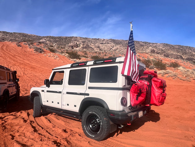 INEOS Grenadier Adventure Gear Bag Ladder - Premium Bags by Xtreme Canopies
