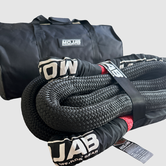1 1/2” x 30' Kinetic rope with storage bag (Lifetime Warranty) - Premium Kinetic rope by Xtreme Canopies