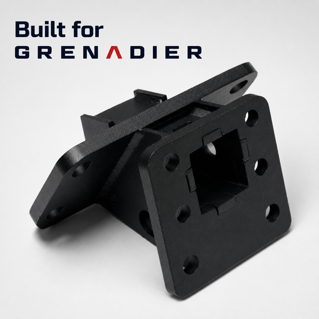 INEOS Grenadier: Rear 2" Hitch Receiver – Heavy-Duty Towing Upgrade - Premium Truck Accessory by Xtreme Canopies