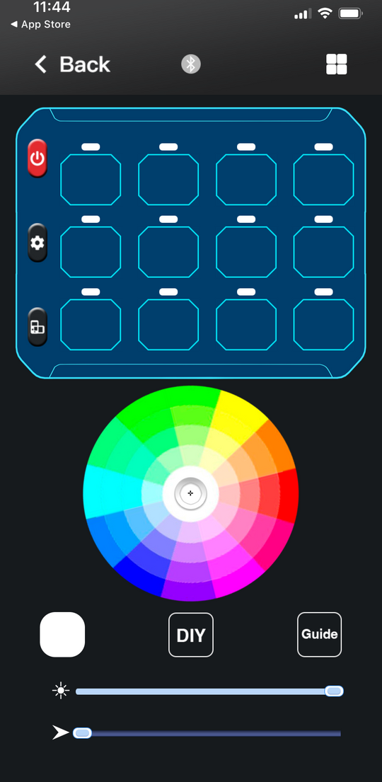12-Gang Switch Panel With RGB And Remote Control Bluetooth App - Premium Truck Accessory by Xtreme Canopies