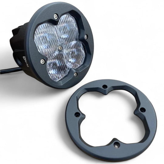 Race Pod Round Face Plate - Premium Truck Accessory by Xtreme Canopies