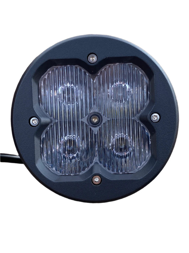 Race Pod Round Face Plate - Premium Truck Accessory by Xtreme Canopies