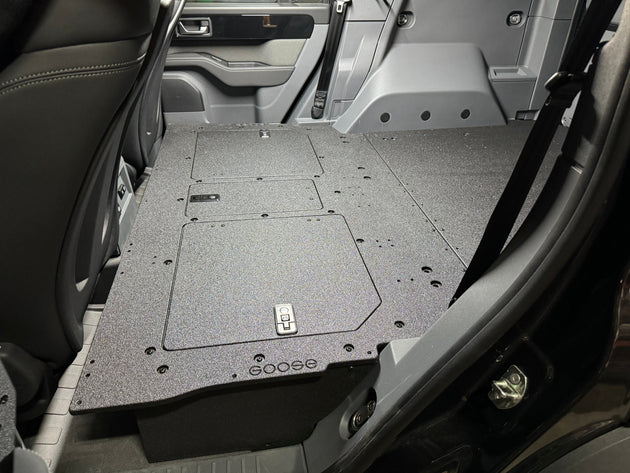 Ineos - Grenadier - 2024-Present - 1st Gen - Explore Series - Second Row Seat Delete Plate System - Premium Seat Delete Plate System by Xtreme Canopies