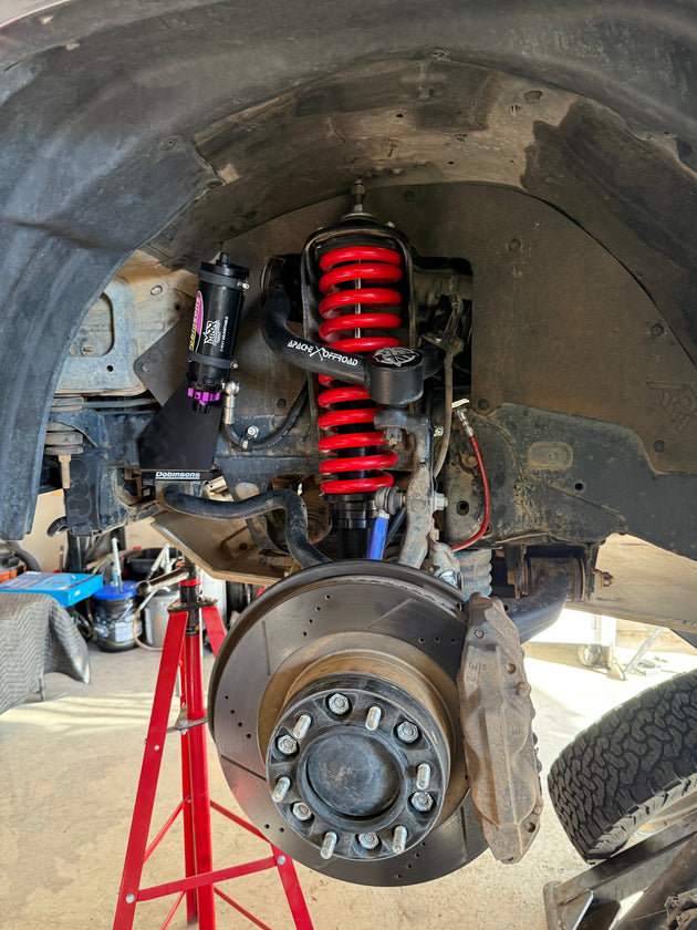 OEO Front Reservior Mounts for Dobinsons MRR - 4Runner/FJ Cruiser/Tacoma/GX470 - Premium Truck Accessory by Xtreme Canopies