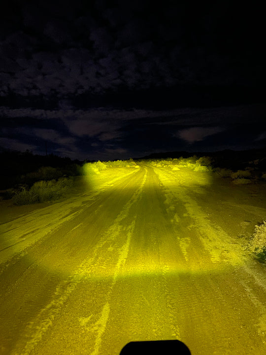 Race Series Flood LED Pod Yellow - Premium Truck Accessory by Xtreme Canopies