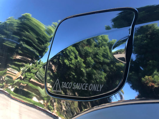 Taco sauce only! Decal - Premium Truck Accessory by Xtreme Canopies