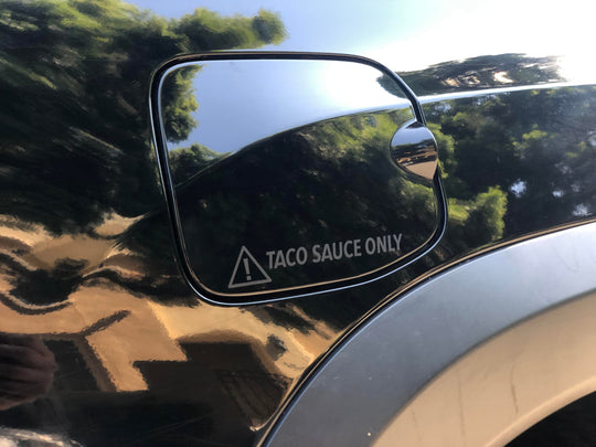 Taco sauce only! Decal - Premium Truck Accessory by Xtreme Canopies