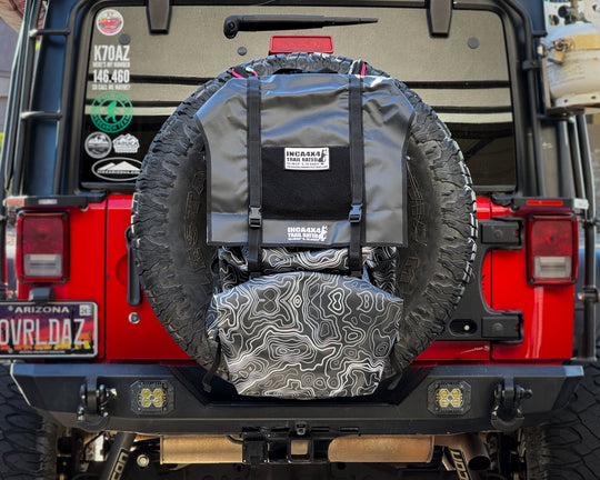 Overland spare tire tailgate bag 3.0 - Premium Vehicle storage by Xtreme Canopies