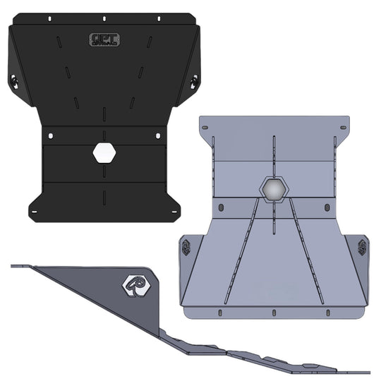 High Clearance HD Skid Plate & Radiator (96-02 4Runner, 95-04 Tacoma) - Premium Armor by Xtreme Canopies
