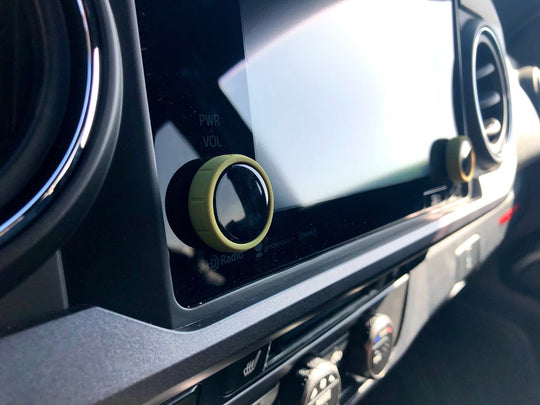 Radio Knob Grip Rings (2016+) - Premium Truck Accessory by Xtreme Canopies