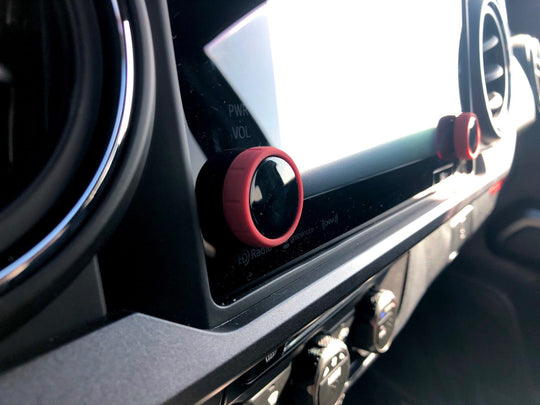 Radio Knob Grip Rings (2016+) - Premium Truck Accessory by Xtreme Canopies