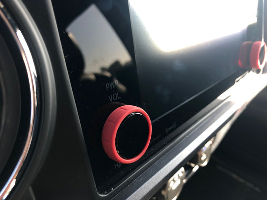 Radio Knob Grip Rings (2016+) - Premium Truck Accessory by Xtreme Canopies