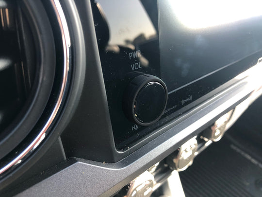 Radio Knob Grip Rings (2016+) - Premium Truck Accessory by Xtreme Canopies