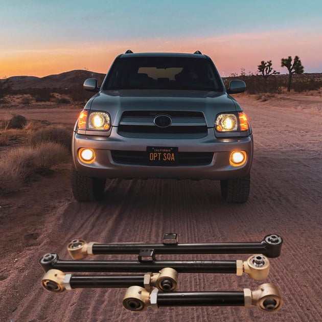 Rear Adjustable Control Arms (01-07 Sequoia) - Premium Truck Accessory by Xtreme Canopies