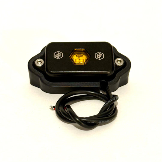 OEO Angled Roof Rack Light Mount for Baja Designs Rock Light / Dome Light - Premium Truck Accessory by Xtreme Canopies