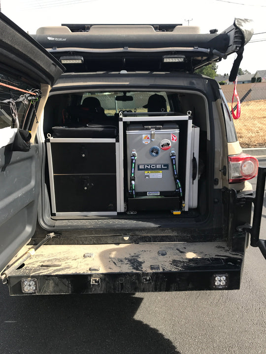 Toyota FJ Cruiser 2006-2014 - Rear Plate System - Premium Plate Systems by Xtreme Canopies