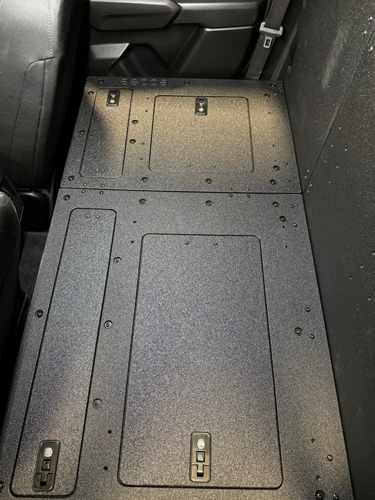 Chevy Colorado - GMC Canyon - 2023-Present - 3rd Gen - Explore Series - Second Row - Seat Delete - 100% - Premium Seat Delete Plate System by Xtreme Canopies