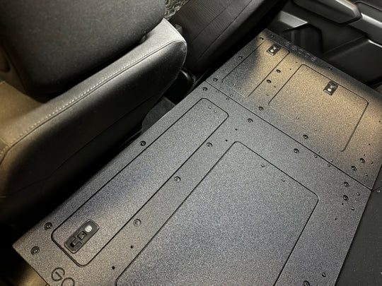 Chevy Colorado - GMC Canyon - 2023-Present - 3rd Gen - Explore Series - Second Row - Seat Delete - 100% - Premium Seat Delete Plate System by Xtreme Canopies