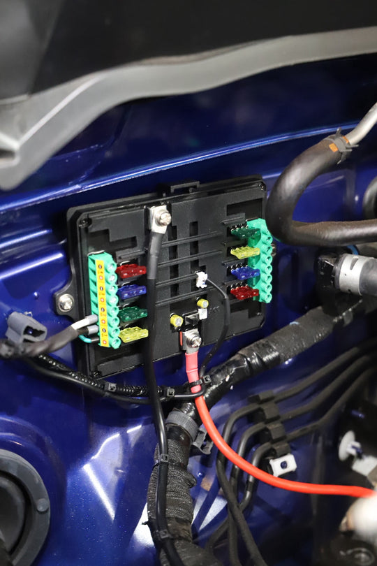 8-Gang Switch Panel With RGB And Remote Control Bluetooth App - Premium Truck Accessory by Xtreme Canopies