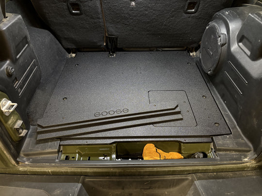 Jeep Wrangler 2018-2023 JLU 4 Door - Rear Plate System - Premium Plate Systems by Xtreme Canopies