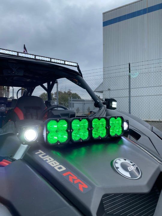 GP5 Single LED Pod Light Amber + Free Clear Lens - Premium Truck Accessory by Xtreme Canopies