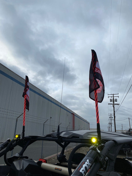 GP5 Single LED Pod Light Amber + Free Clear Lens - Premium Truck Accessory by Xtreme Canopies