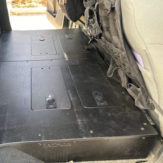 Side Panels for Rear Seat Delete - 2016-2023 Toyota Tacoma - Premium Truck Accessory by Xtreme Canopies