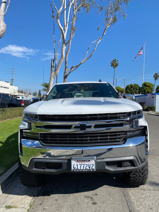 2019+ Silverado Ditch Light Pillar Brackets - Premium Truck Accessory by Xtreme Canopies