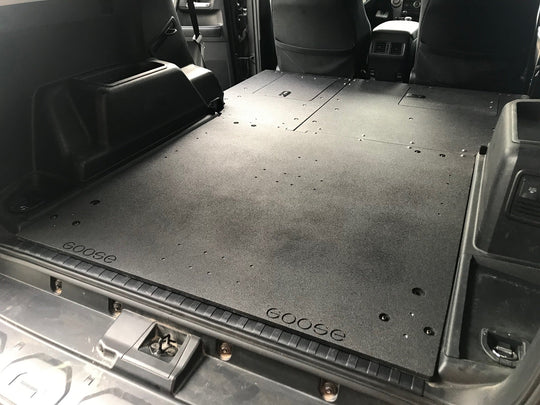 Toyota 4Runner 2010-2024 5th Gen. - Second Row Seat Delete Plate System - Premium Seat Delete Plate System by Xtreme Canopies