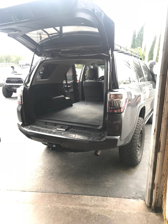 Toyota 4Runner 2010-2024 5th Gen. - Second Row Seat Delete Plate System - Premium Seat Delete Plate System by Xtreme Canopies