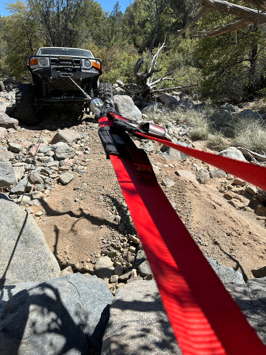 4''x10' Tree Saver Strap / Tow Strap / Winch Strap (Lifetime Warranty) - Premium Tow Strap by Xtreme Canopies