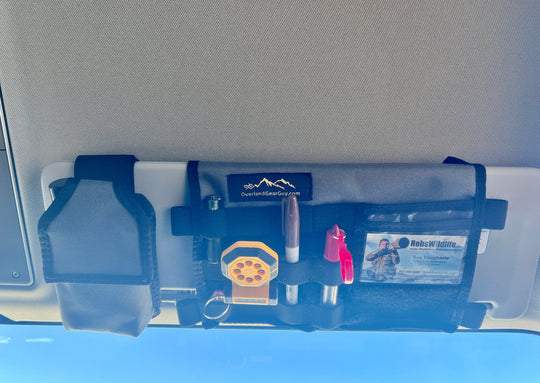 Grenadier MOLLE Visor Organizer WITH MIRROR - Premium Vehicles Accessories by Xtreme Canopies