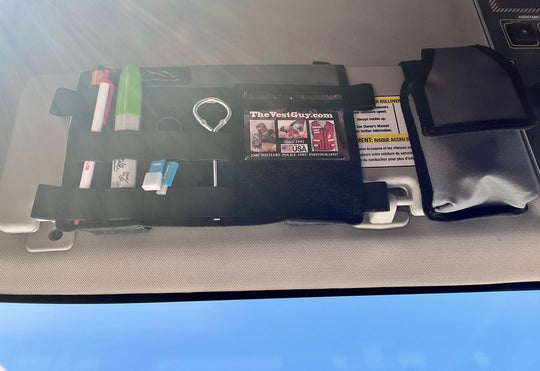 Grenadier MOLLE Visor Organizer WITH MIRROR - Premium Vehicles Accessories by Xtreme Canopies