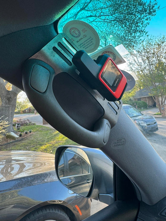 2003-2009 Toyota 4Runner (4th Gen) A-Pillar Grab Handle Accessory Mount For Phones Ham Radios Switch’s Winch Controller Overlanding - Premium A-Pillar Grab Handle Accessory Mount by Xtreme Canopies