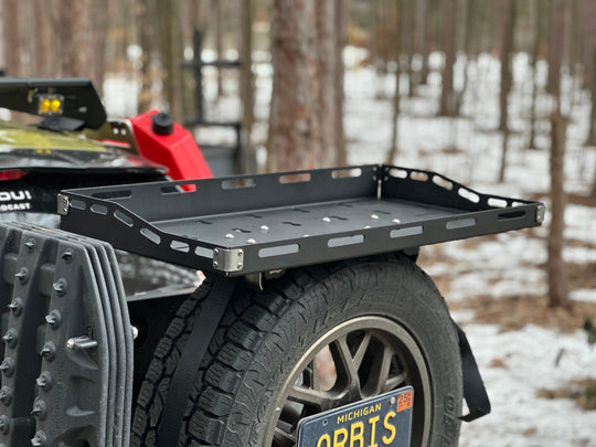 Spare Tire Gear Mount - Accessory Shelf - Premium Truck Accessory by Xtreme Canopies
