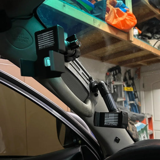 2003-2009 Lexus GX470 A-Pillar Grab Handle Accessory Mount For Phones Ham Radios Switch’s Winch Controller Overlanding - Premium A-Pillar Grab Handle Accessory Mount by Xtreme Canopies