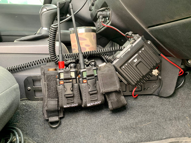 2nd/3rd Gen Tacoma - Center Console Molle Panel Set - Premium Truck Accessory by Xtreme Canopies