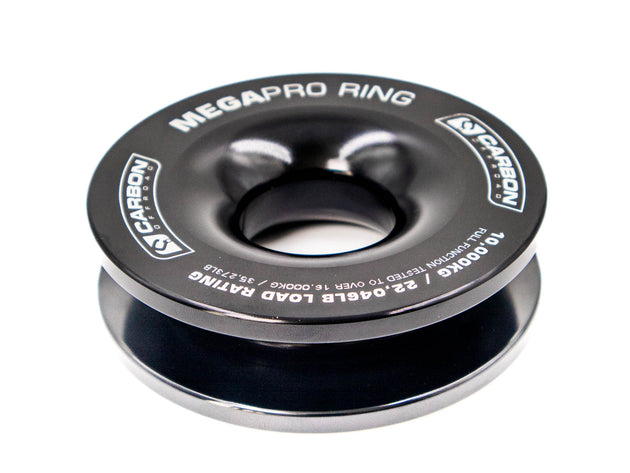 Carbon Offroad Monkey Fist 10T Recovery Ring - Premium Pulleys by Xtreme Canopies