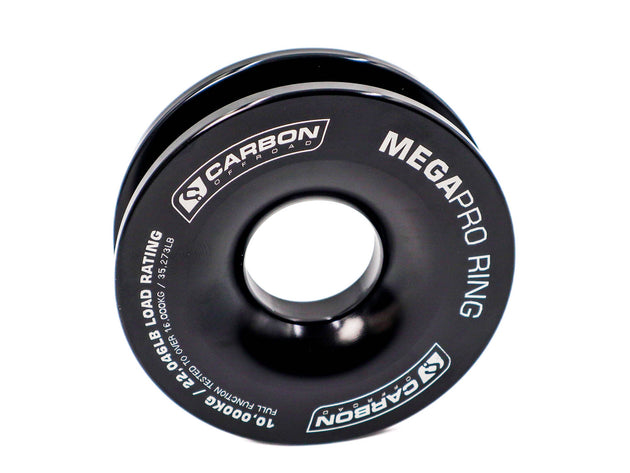 Carbon Offroad Monkey Fist 10T Recovery Ring - Premium Pulleys by Xtreme Canopies