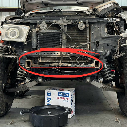 HD Skid Plate Crossmember (96-02 4Runner, 95-04 Tacoma) - Premium Truck Accessory by Xtreme Canopies
