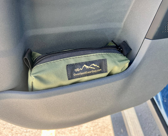 INEOS Grenadier Door Storage Cubby Small Pouch - 8"x3"x4" (PAIR) - Premium Pouches by Xtreme Canopies