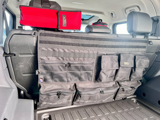 Rear Bench Seat Organizer - Premium Vehicle by Xtreme Canopies