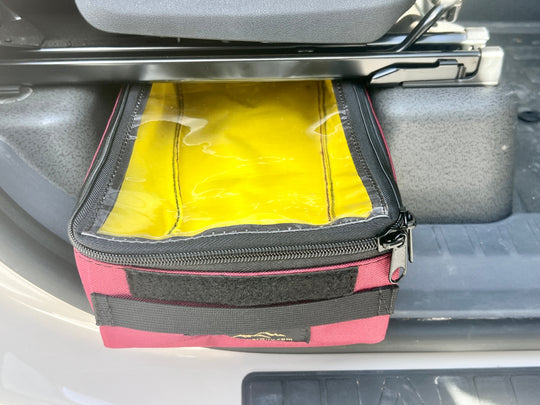 INEOS Grenadier Under Seat Storage Bag CLEAR TOP - Premium Pouches by Xtreme Canopies