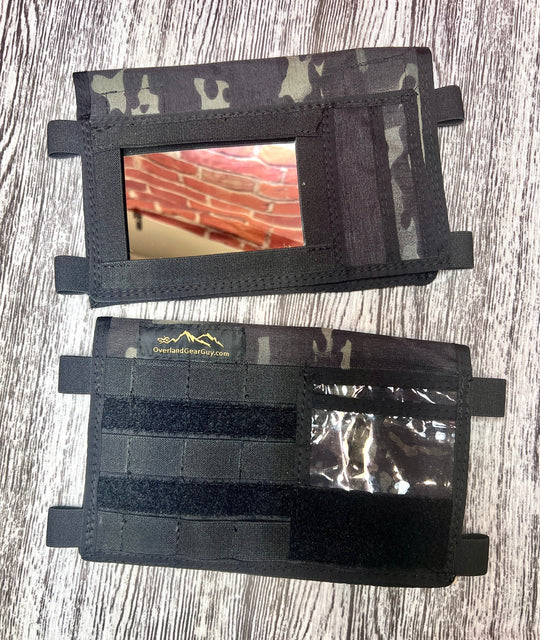 Grenadier MOLLE Visor Organizer WITH MIRROR - Premium Vehicles Accessories by Xtreme Canopies