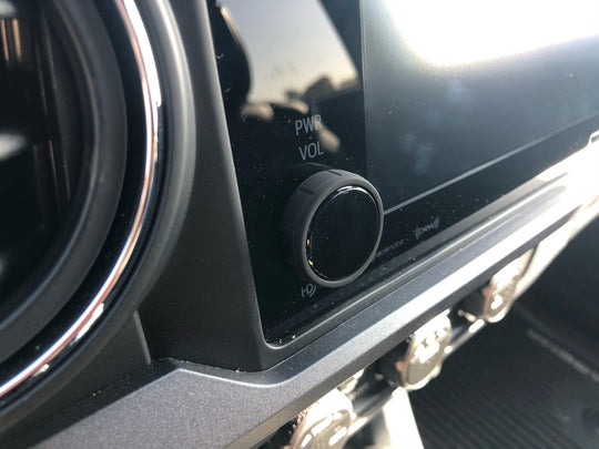Radio Knob Grip Rings (2016+) - Premium Truck Accessory by Xtreme Canopies