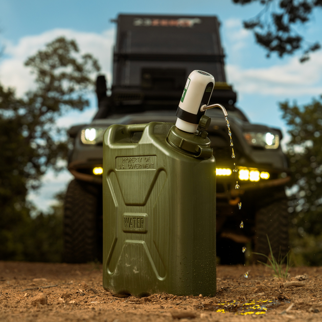 Military Can Overland Water Pump Kit - Premium Truck Accessory by Xtreme Canopies