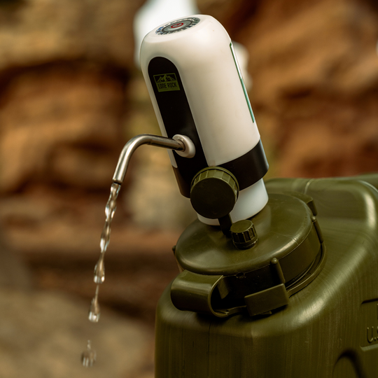 Military Can Overland Water Pump Kit - Premium Truck Accessory by Xtreme Canopies