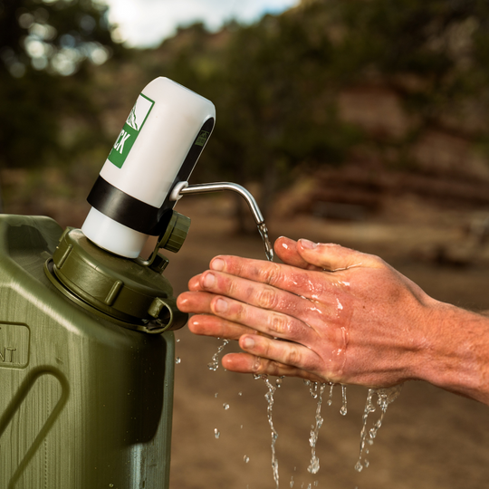 Military Can Overland Water Pump Kit - Premium Truck Accessory by Xtreme Canopies